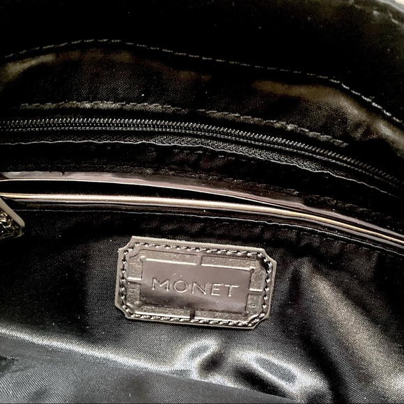 Monet Black Satin Purse - Picture 4 of 10